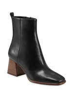 Floria 60MM Leather Ankle Boots