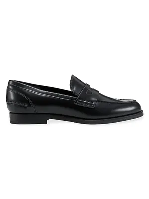 Milton Leather Penny Loafers