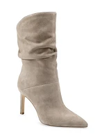 Angi 80MM Suede Ankle Booties