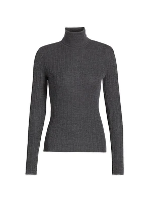 Kayden Merino Wool Pointelle Top