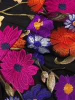 Yasmin Embroidered Floral Minidress