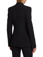 Georgina Sequinned Single-Breasted Blazer