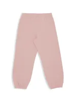 Baby Girl's, Little Girl's & PA Smiley Fleece Sweatpants