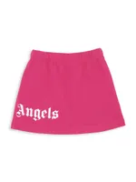 Little Girl's & Classic Overlogo Sweat Skirt