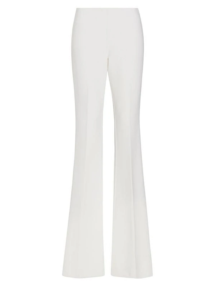 Virgin Wool Flared Pants