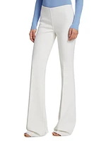 Virgin Wool Flared Pants