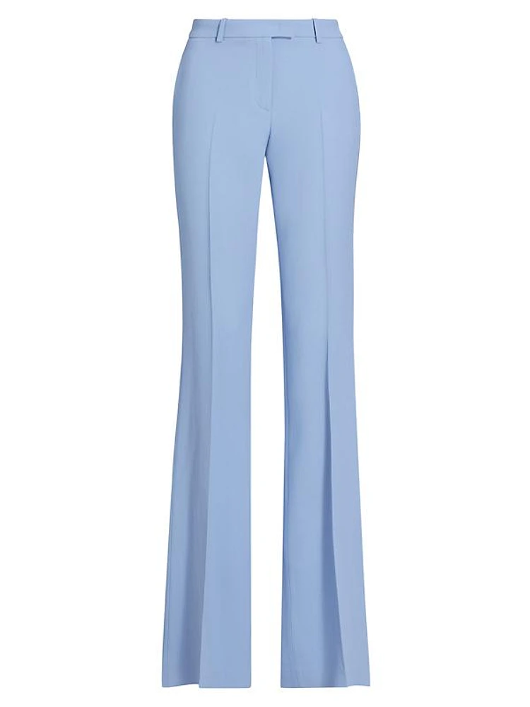 Haylee Flared Pleated Trousers