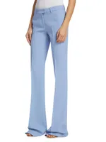 Haylee Flared Pleated Trousers