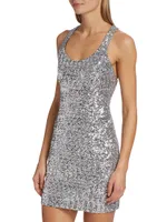 Sequin Tank Minidress