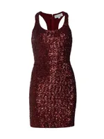 Sequined Tank Minidress