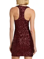 Sequined Tank Minidress