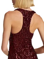 Sequined Tank Minidress