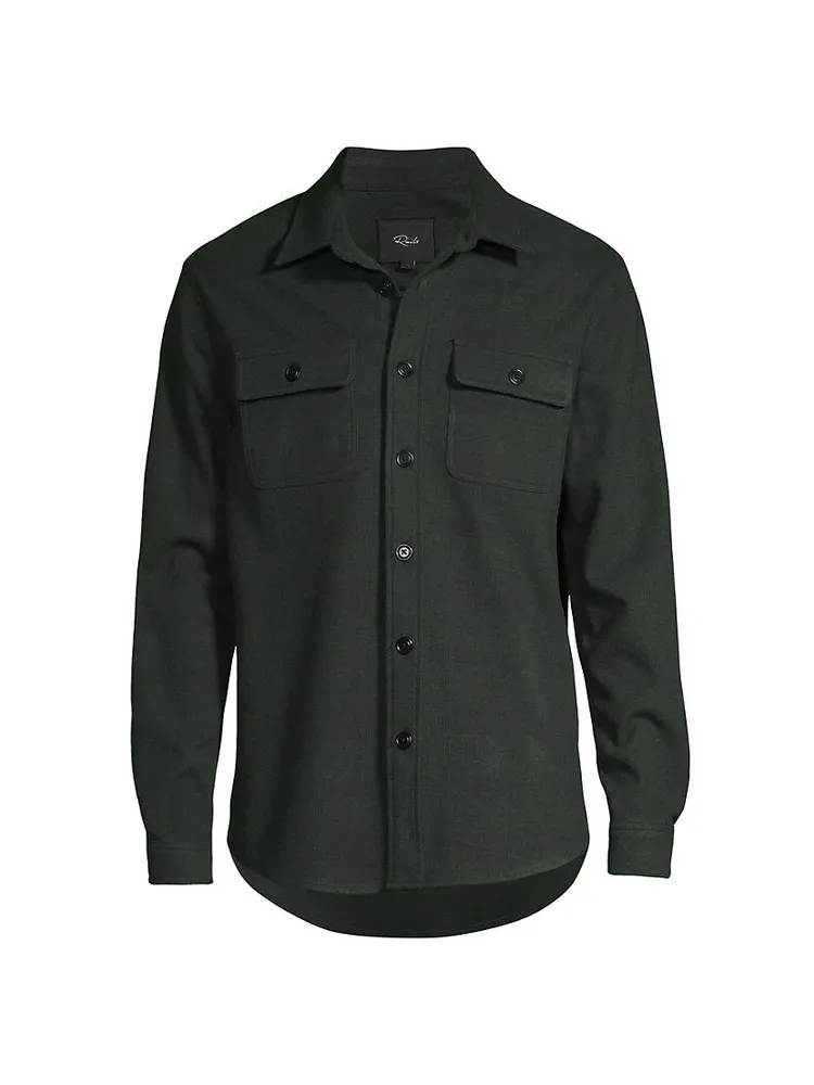 Alder Checked Button-Front Shirt