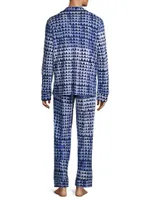 Bella Geometric Relaxed-Fit Pajamas