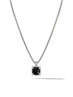 Chatelaine® Pavé Bezel Pendant Necklace with Diamonds