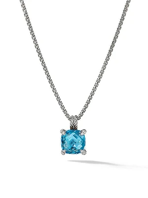 Chatelaine® Pendant Necklace with and Pavé Diamonds