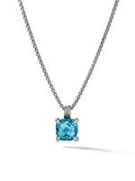 Chatelaine® Pendant Necklace with and Pavé Diamonds