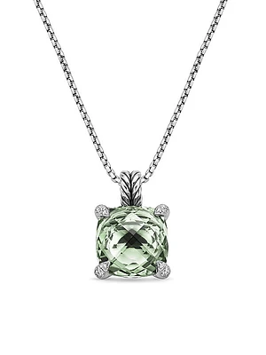 Chatelaine Pendant Necklace in Sterling Silver