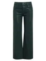 Rosie High-Rise Wide Leg Crop Pants