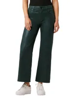 Rosie High-Rise Wide Leg Crop Pants