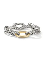 DY Madison® Chain Bracelet with 18K Yellow Gold