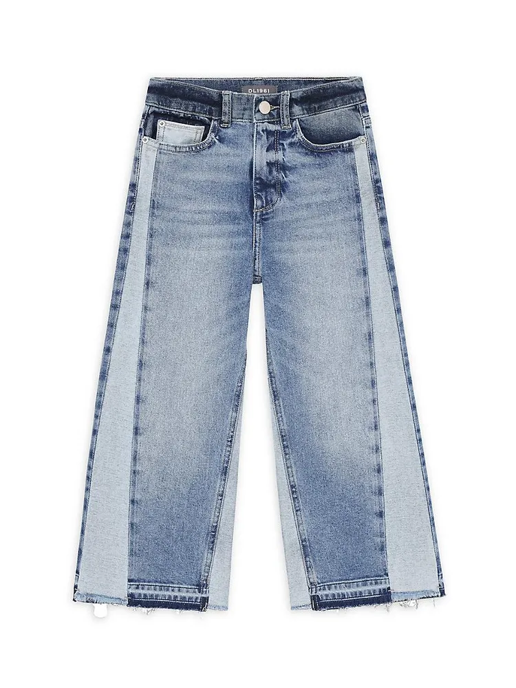 Little Girl's & Lily Wide-Leg Jeans