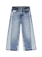 Little Girl's & Lily Wide-Leg Jeans