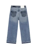 Little Girl's & Lily Wide-Leg Jeans