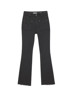 Little Girl's & Claire High-Rise Bootcut Jeans