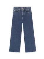 Little Girl's & Lily Wide-Leg Jeans