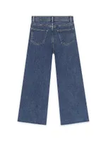 Little Girl's & Lily Wide-Leg Jeans