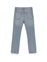 Little Girl's & Emie High-Rise Straight Jeans