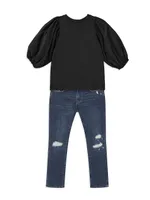 LIttle Boy's& Boy's Brady Slim-Fit Jeans