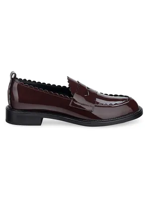 Janise Patent Leather Penny Loafers