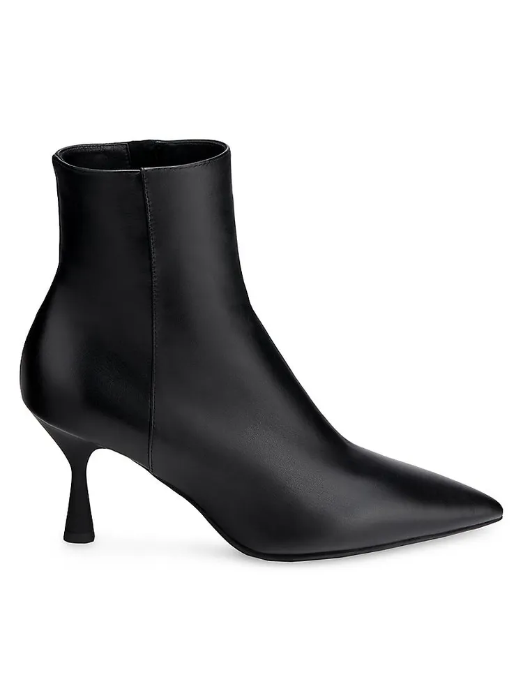 Ide 76MM Leather Side-Zip Booties