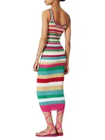 Stripes Lurex Dress