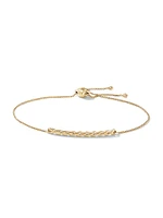 Petite Flex Station Chain Bracelet in 18K Yellow Gold