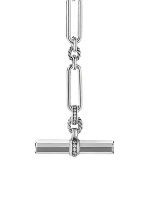 Lexington Sterling Silver & Diamond Toggle Necklace