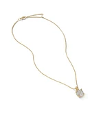 Chatelaine® Pendant Necklace in 18K Yellow Gold with Pavé Diamonds