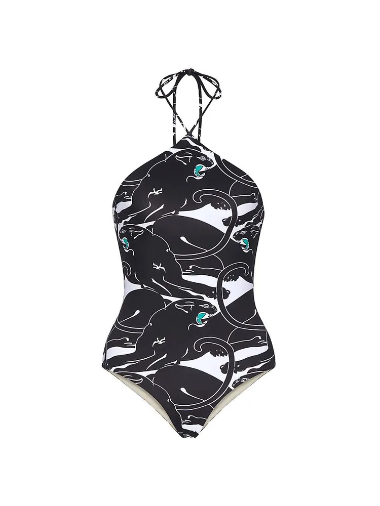 Panther Lycra Swimsuit