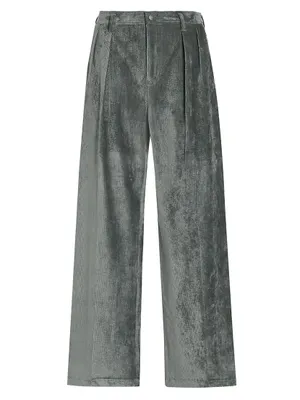 Crushed Corduroy Trousers