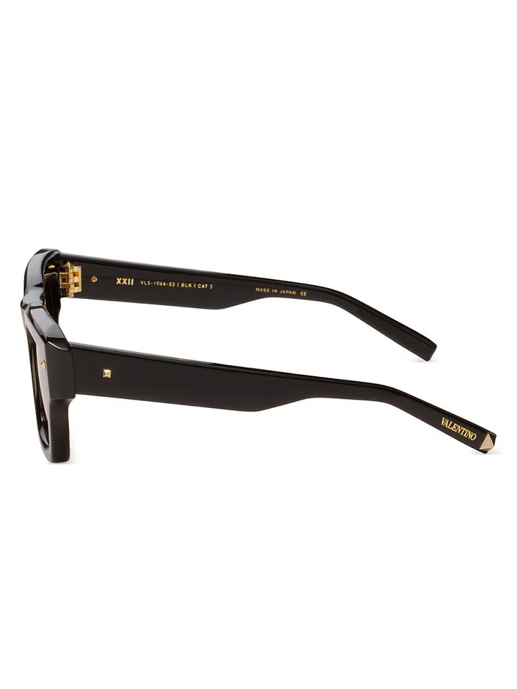 XXII 53MM Square Sunglasses