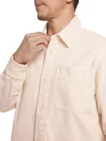 Denim Button-Front Shirt