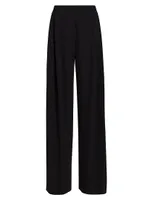 Pleated Baggy Trousers