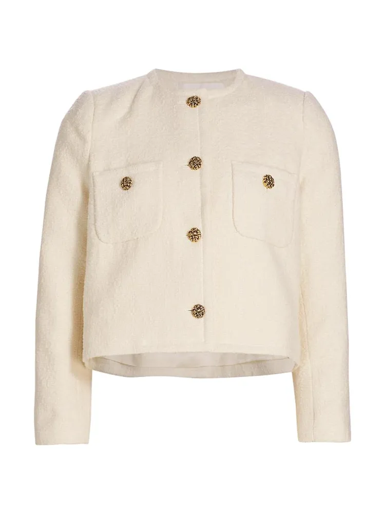 Meredith Tweed Cotton-Blend Jacket