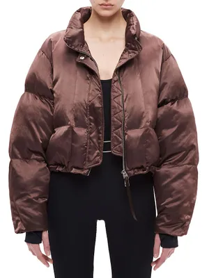 Roux Cropped Puffer Jacket