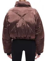 Roux Cropped Puffer Jacket