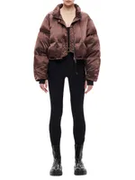 Roux Cropped Puffer Jacket