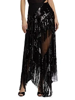 Wildflower Alba Sequin Maxi Skirt