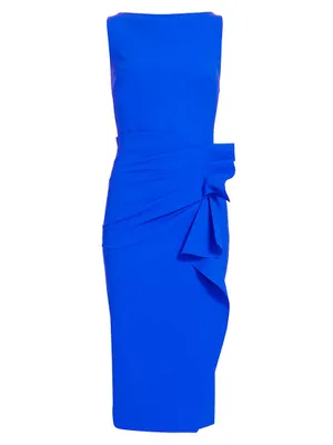 Tradrum Gathered Sheath Dress